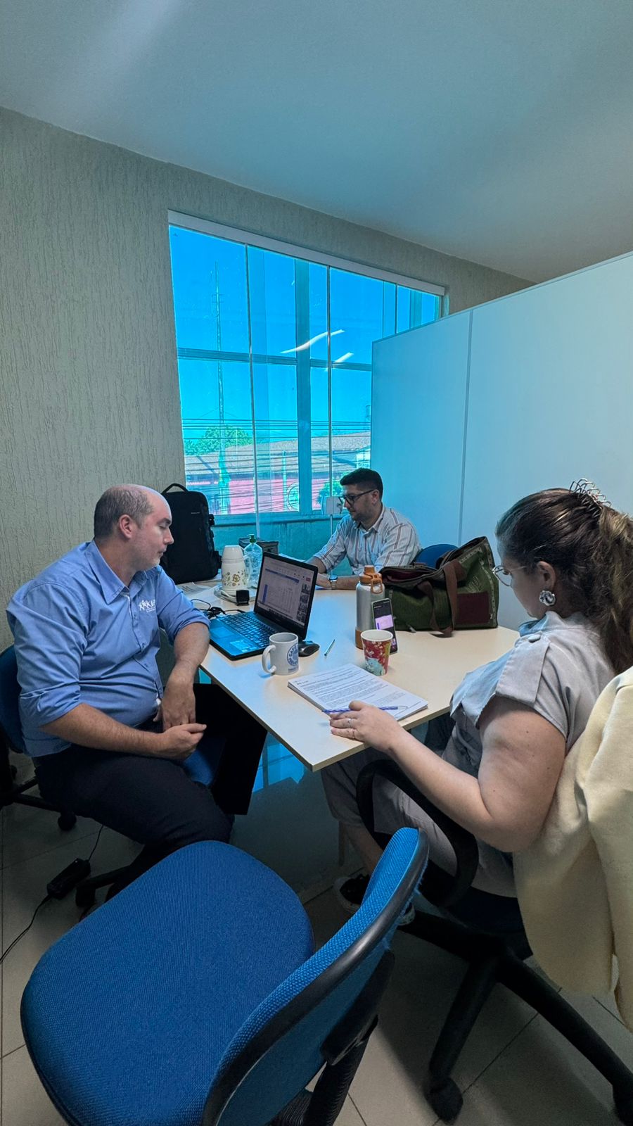 Participantes da reunião do Comitê de Investimentos